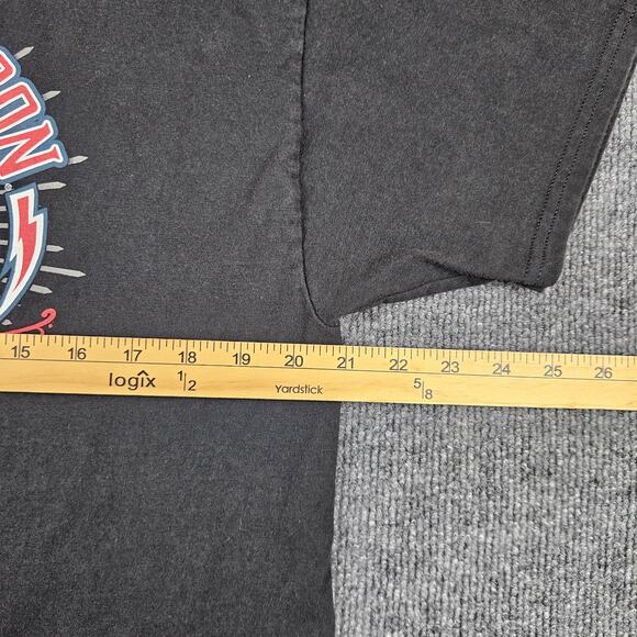 Harley-Davidson T-Shirt Men's L USA Motorcycle Uncle Sam Dalton GA Skull America - Picture 7 of 7